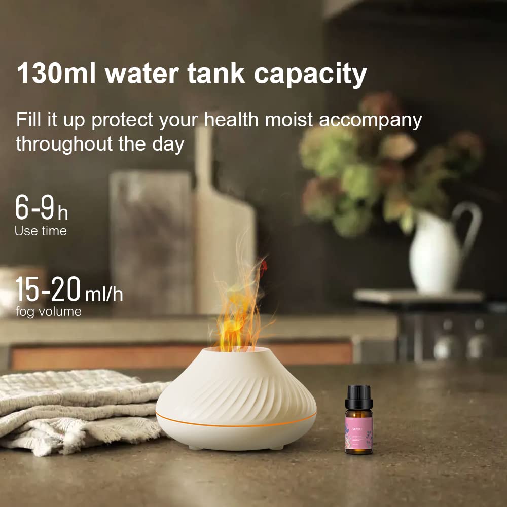 The Volcanic Flame Diffuser: Instantly Transform Your Room Into a Calming Oasis